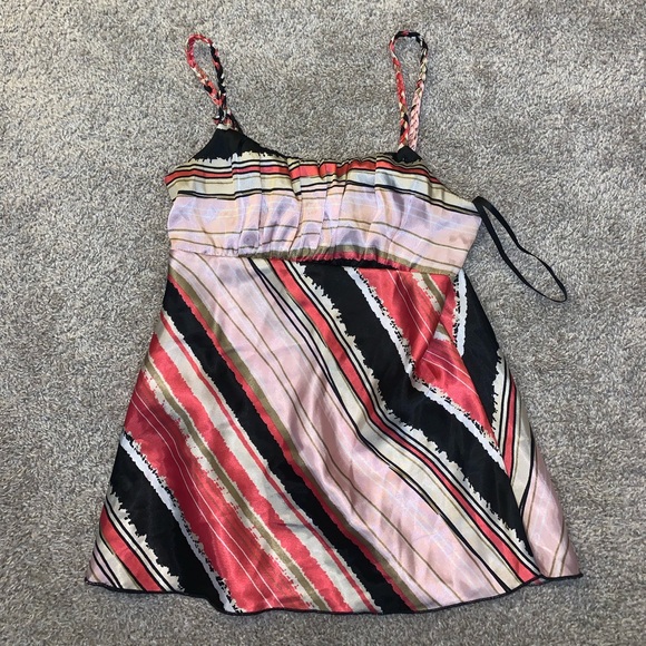 iZ byer california pink & black blouse size S - Picture 4 of 11